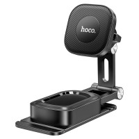 Автомобільний тримач Hoco H4 Mike magnetic car mount (center console) Black